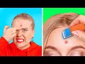 USEFUL SCHOOL HACKS THAT WILL SAVE YOUR LIFE || Funny School Tricks by 123 GO! GOLD