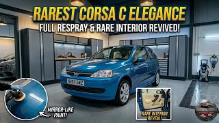 WATERSIDE WORKSHOP WEEKLY | Rare Corsa C Elegance! 😳 Full Prep, Respray & Detail ✨🚗
