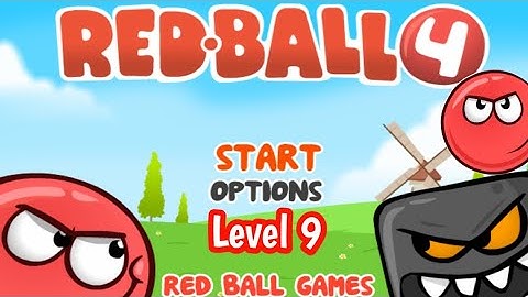 Red Ball 4 - Level 9 - Gameplay Walkthrough All Levels (iOS, Android)