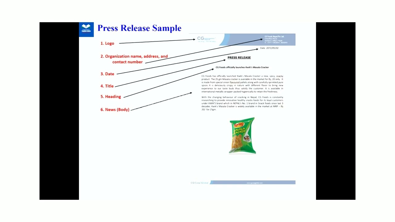How to write a press release?/BBS 2nd Year/ Business Communication