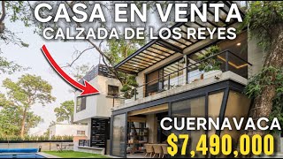 Casa en venta Calzada los Reyes Cuernavaca, Morelos $7,490,000  #bienesraices #cuernavaca