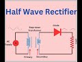Half Rectifier in electronic ?