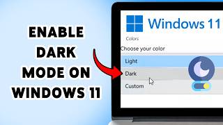 كيفية تفعيل الوضع الداكن في ويندوز 11 | تشغيل الوضع الداكن في ويندوز 2026 screenshot 4
