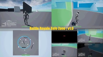 Unreal Engine Marketplace (Fab) | Battle Royale Safe Zone | v1.0