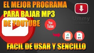 Ummy Video Downloader: El Mejor Programa Para Bajar MP3 | DESCARGAR E INSTALAR   CRACK
