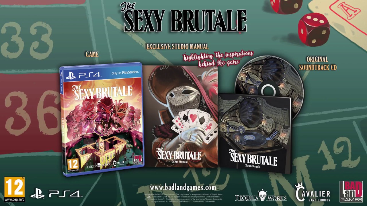 gaming logo The Sexy Brutale Full House Edition Trailer