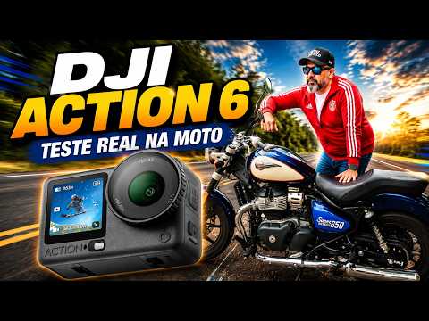 DJI Osmo Action 6 on the Super Meteor 650 Motorcycle - The Result Surprised Me