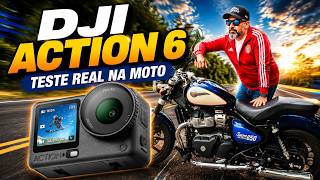 DJI Osmo Action 6 na Moto Super Meteor 650 - O Resultado me Surpreendeu
