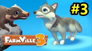 Our First EXOTIC ANIMALS! Level 9 and 10 Unlocks - Farmville 3 - Part 3 (Android Gameplay)
