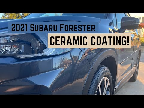 2021 Subaru Forester - 1 Year Ceramic Coating - YouTube