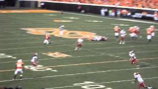 Brandon Weeden Pass to Justin Blackmon vs. Washington State 2010