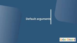 Mastering Function Arguments in Python (Grade 8)