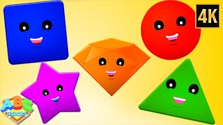 shape song kids more learning rhymes kids