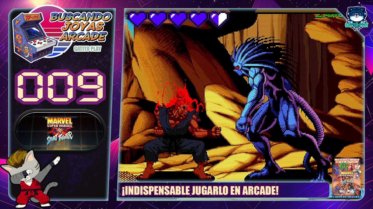 💥 MARVEL VS STREET FIGHTER 💎 BUSCANDO JOYAS ARCADE 🕹️👾⋆⁺₊✧