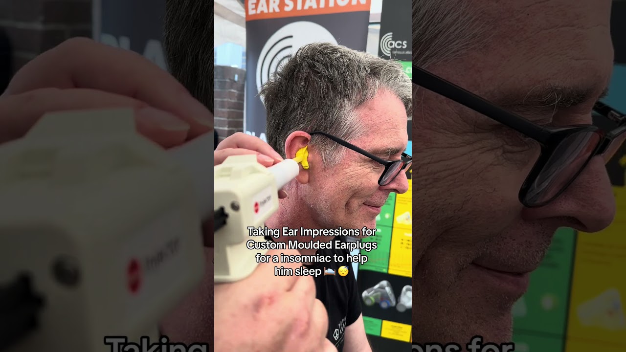 Taking Ear Impressions for Custom Moulded Earplugs for a insomniac 🛌 😴 