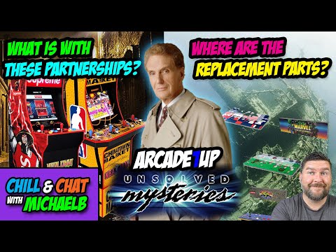 Partnerships and Replacement Parts Arcade1Up Unsolved Mysteries | MichaelBtheGameGenie from MichaelBtheGameGenie