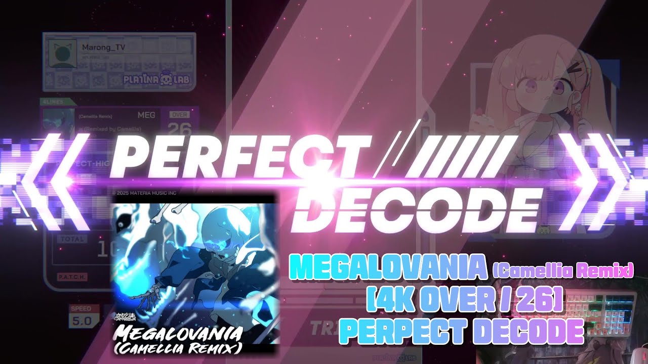 PLATiNA :: LAB | MEGALOVANIA (Camellia Remix) [4K OVER / 26] PERPECT DECODE (MAX - 57)
