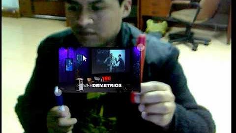 Detección de color a través de la web cam