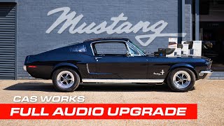 1968 Ford Mustang Full Car Audio UPGRADE! | Car Audio & Security