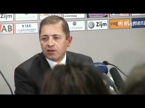 Persconferentie: Zjordania neemt Vitesse over