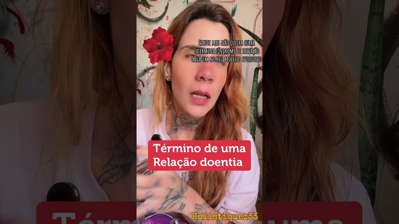 UM TÉRMINO/ROMPIMENTO DE UMA RELAÇÃO TENSA. 😬 