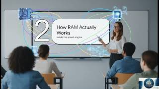 RAM ! How RAM Works? 🤔 | RAM Working Process Explained. #computer #memory
