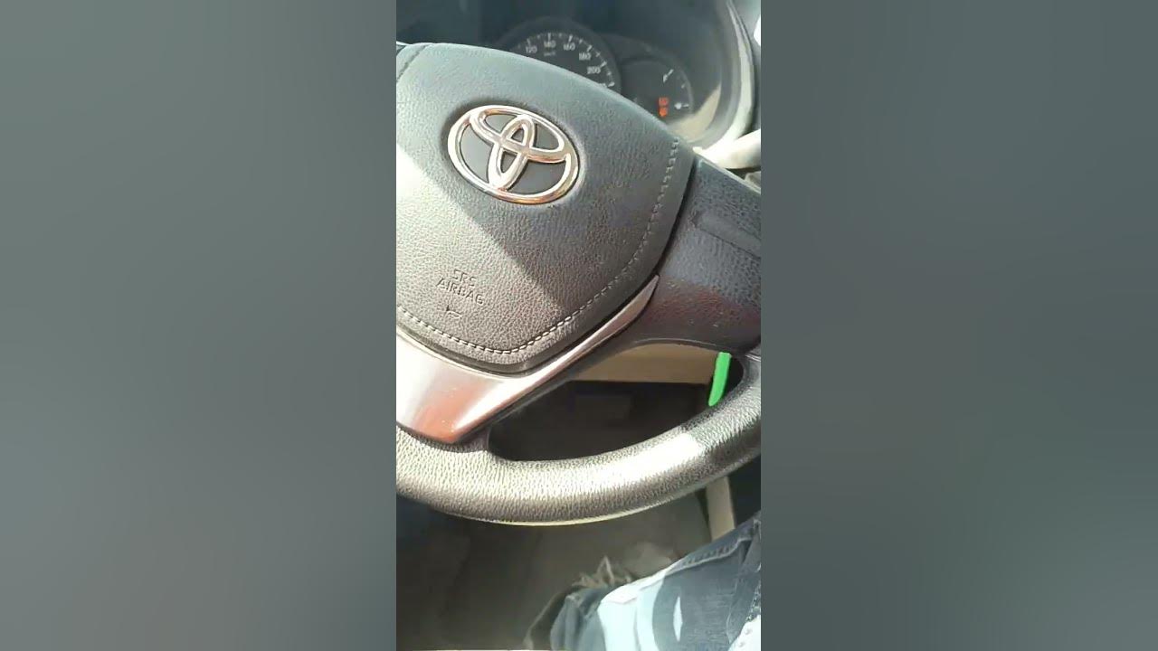Toyota Yaris {TPWS} tire pressure indication resitting YouTube