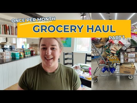 💸 Once-a-Month Grocery