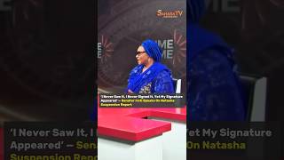 'My Signature Appeared On It, But I Never Signed It' —Sen. Ireti Speaks On Natasha Suspension Report