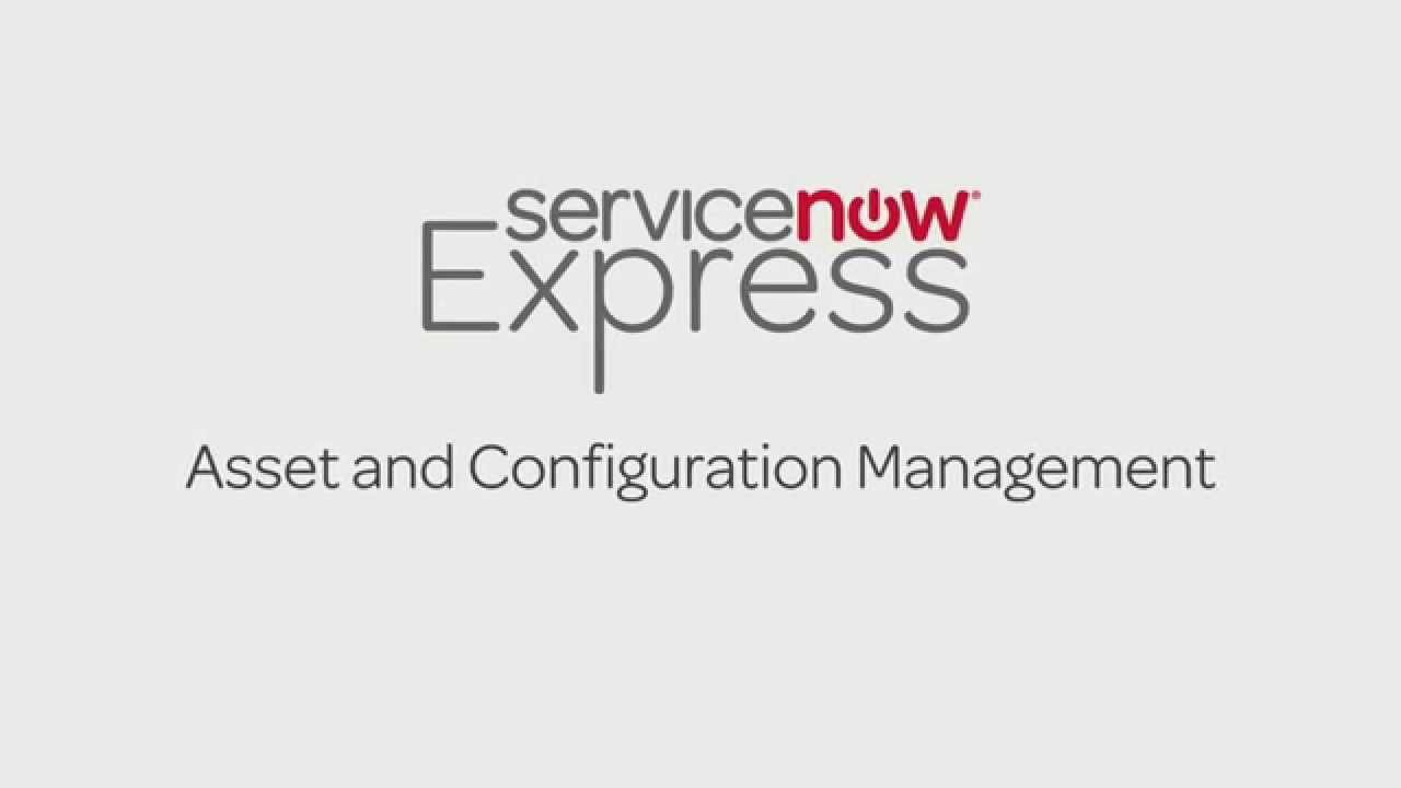 ServiceNow Express - IT Asset Management mit imaKumo - YouTube