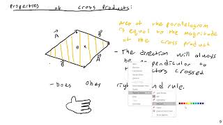 Cross Product - Engineering Statics