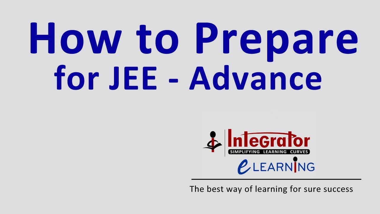 how to prepare for JEE ADVANCE - YouTube