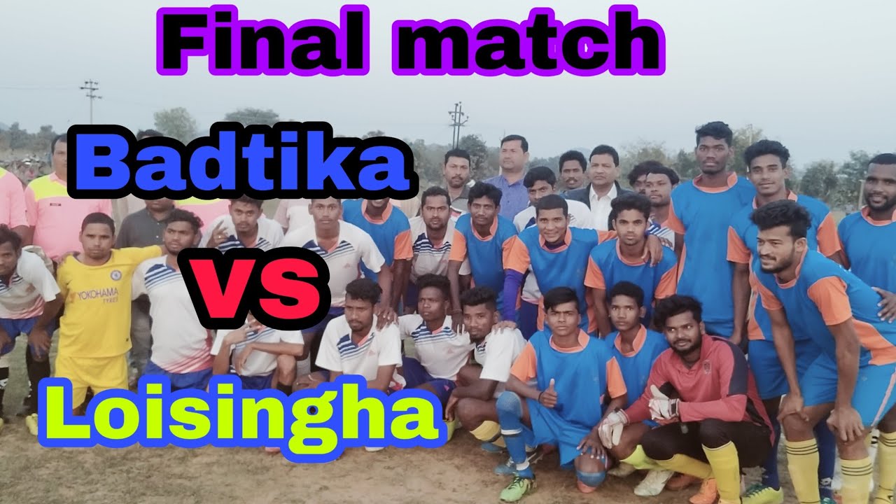 Football match || Gurjibhata || Final match ||Badtika Vs Loisingha ||Loisingha wine