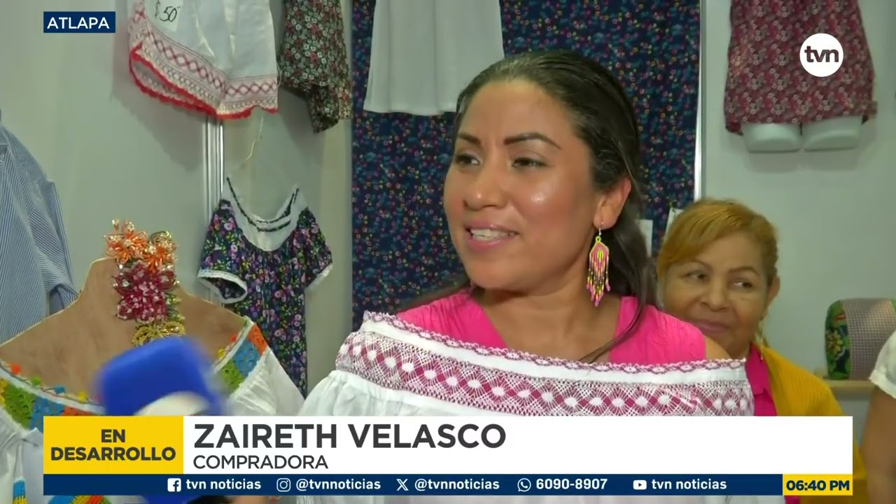 Finaliza Feria Nacional de Artesanía en Atlapa