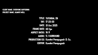 Mathematics for Economics: Tutorial 2b