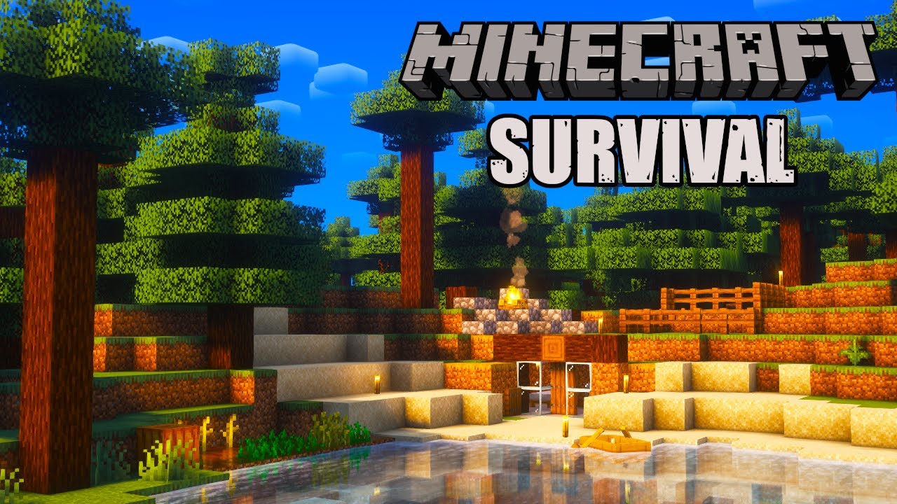 Minecraft Survival – Meine erste Hütte!