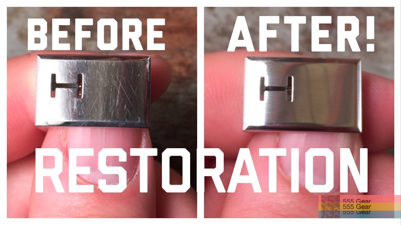 How To Remove Scratches Polish A Watch Clasp Or Bracelet Without