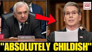 Sen. Jack Reed SLAMS Scott Bessent for “Childish” Behavior at Hearing!
