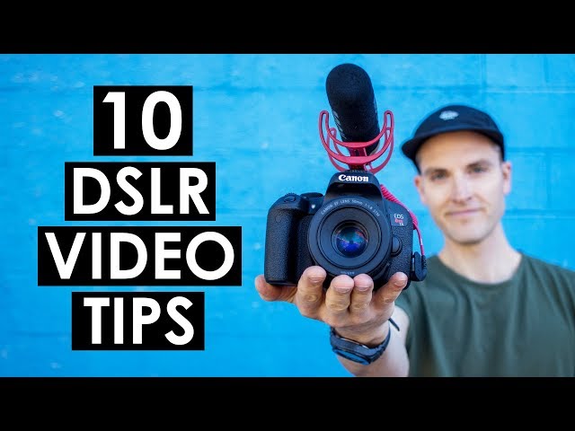 10 DSLR Video Shooting Tips — Canon T7i Tutorial class=