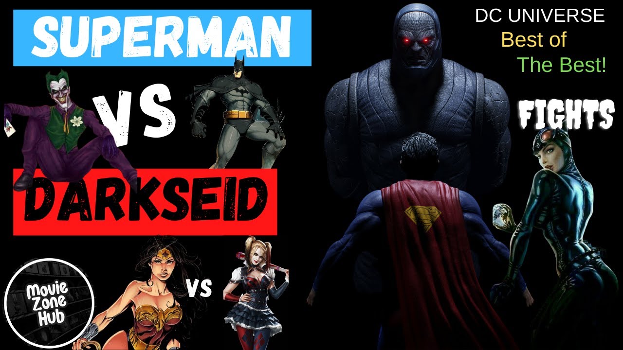 The Best DC Universe Fights Heroes vs Vilians YouTube