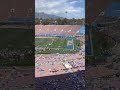 Today there was a new record low attendance at the Rose Bowl of 27,143