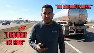 37 Years Old Arrested After Stealing 100 Gallons of Diesel | Police Bodycam