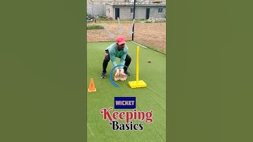 Basic of Wicket keeping do try this skills#cricket #msdhoni #shorts