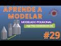 APRENDE A MODELAR - 03 Modelado Poligonal - 29 High Poly: Subdivisiones (9)