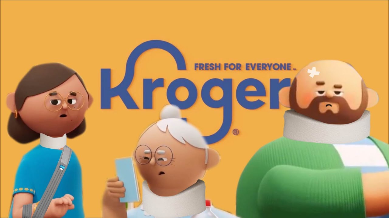 Kroger ad but they are in extreme pain