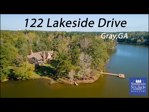 122 Lakeside Drive, Gray, GA home video tour