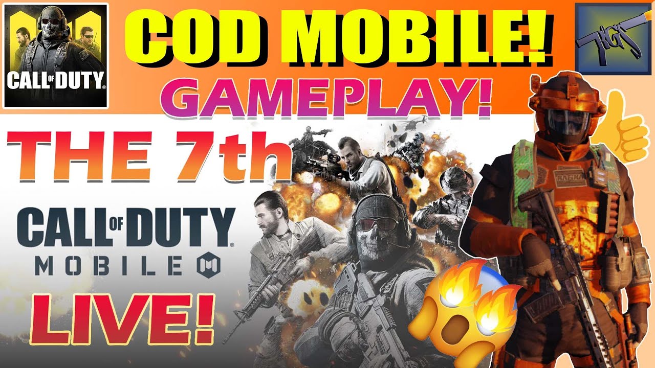CODM📱 Gameplay 7th Live!👍 | ROGS