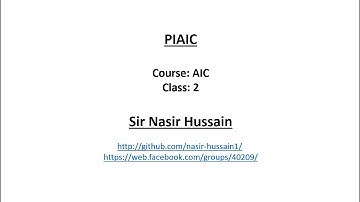 PIAIC-AIC | numpy Fundamentals-2 | Sir Nasir Hussain | Class-2 | 19-Dec-2020