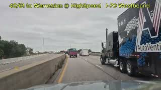 🚧 I-70 CONSTRUCTION UPDATE | WESTBOUND DRIVE TO WARRENTON | SEPTEMBER 2026