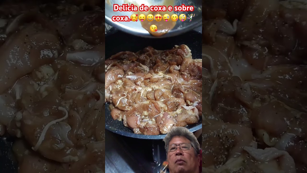 Como fazer coxa e sobre coxa.#viral #reels #receitas #fyp #frango #chef #curiosidades #steak #funny